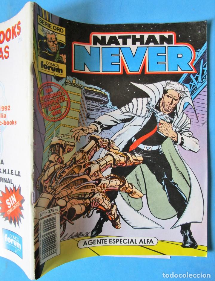 C&oacute;mics: NATHAN NEVER. N&ordm; 1. SERIE ORO. 1992 - FORUM. - Foto 2