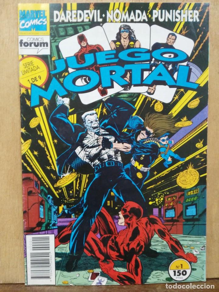 C&oacute;mics: Juego Mortal - N&ordm; 1 - Ed. Forum - Foto 1