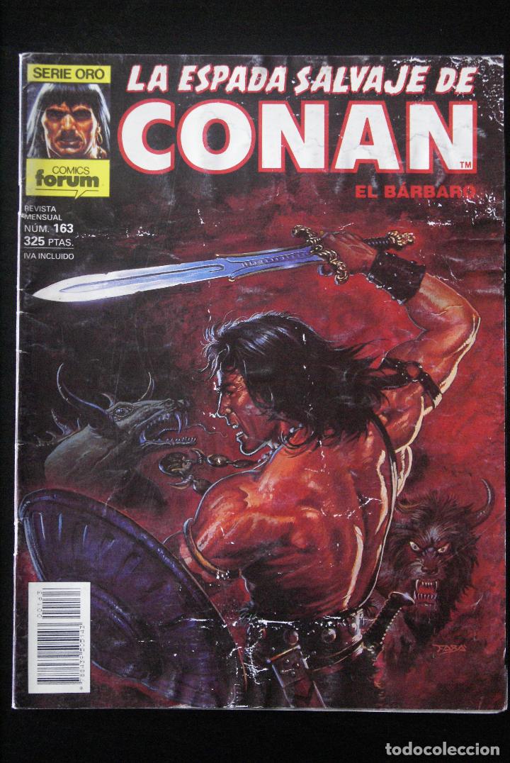 Comics : La espada salvaje de Conan El Bárbaro, 1ª Edición. Nº 163.