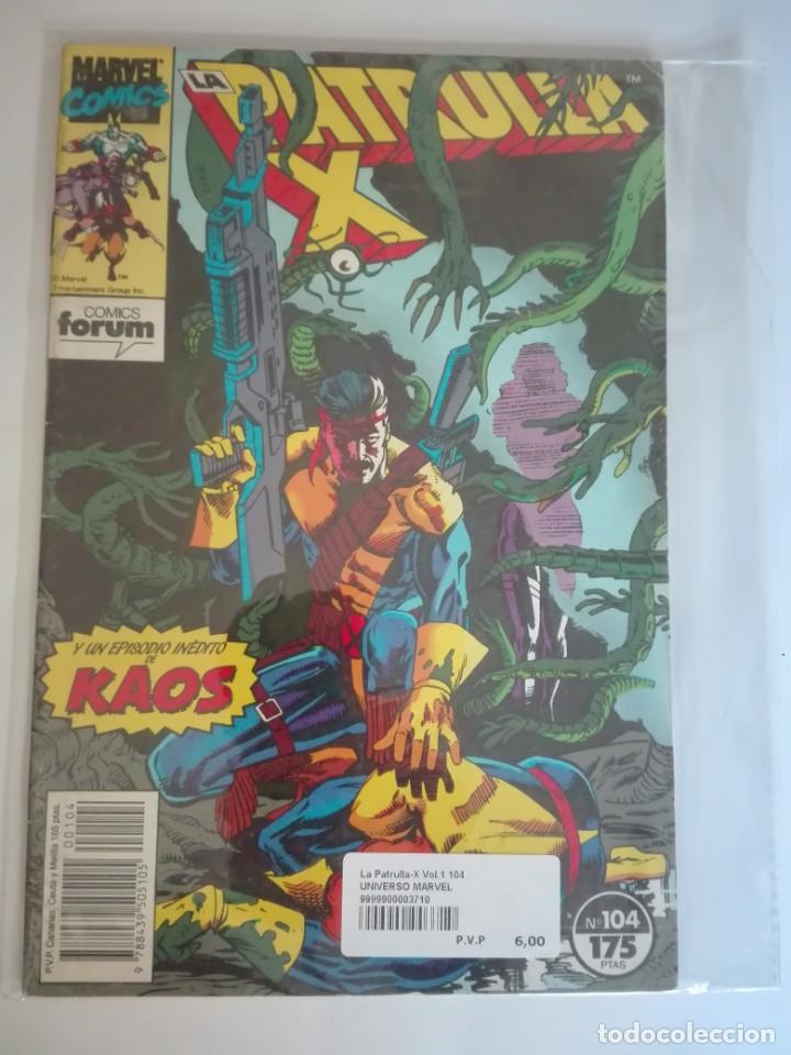 C&oacute;mics: PATRULLA X 104 PRIMERA EDICI&Oacute;N # - Foto 1