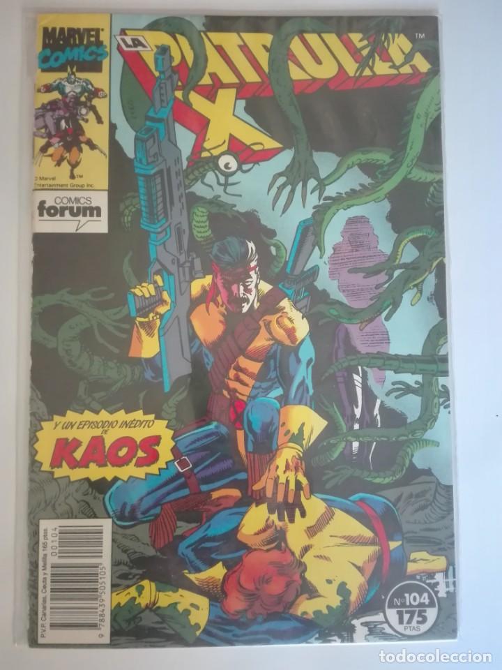 C&oacute;mics: PATRULLA X 104 PRIMERA EDICI&Oacute;N # - Foto 1