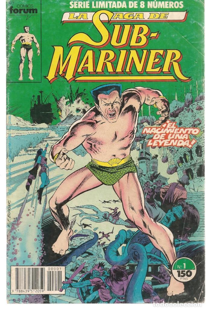 C&oacute;mics: LA SAGA DE SUB-MARINER. N&ordm; 1. FORUM (ST/A01) - Foto 1