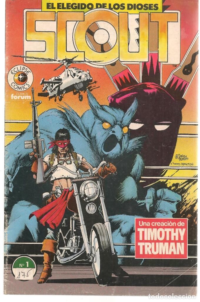 C&oacute;mics: SCOUT. N&ordm; 1. ECLIPSE COMICS. (ST/A01) - Foto 1