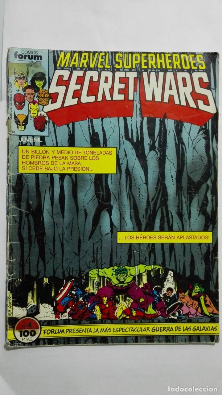 C&oacute;mics: MARVEL SUPERHEROES SECRET WARS, N&ordm; 4, COMICS FORUM - Foto 1