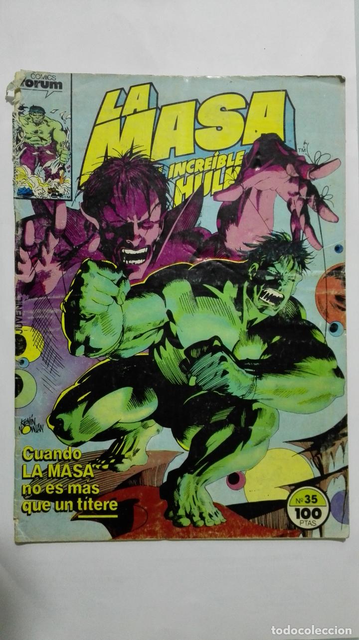 C&oacute;mics: LA MASA EL INCREILE HULK, N&ordm; 35, COMICS FORUM - Foto 1