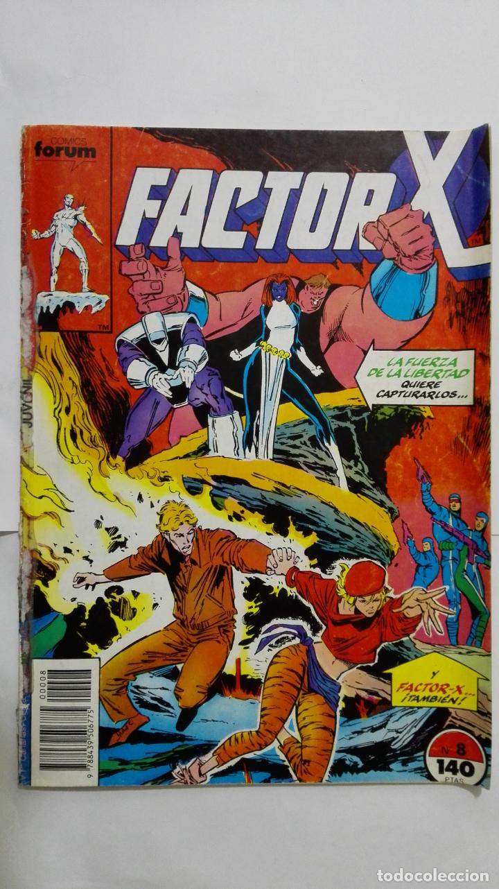 C&oacute;mics: FACTOR X, N&ordm; 8, COMICS FORUM, RETAPADO - Foto 1