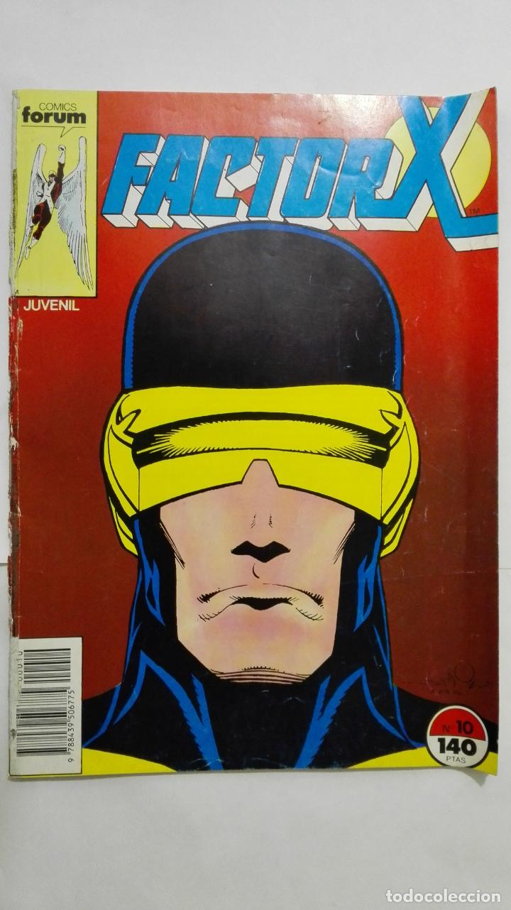 C&oacute;mics: FACTOR X, N&ordm; 10, COMICS FORUM, RETAPADO - Foto 1