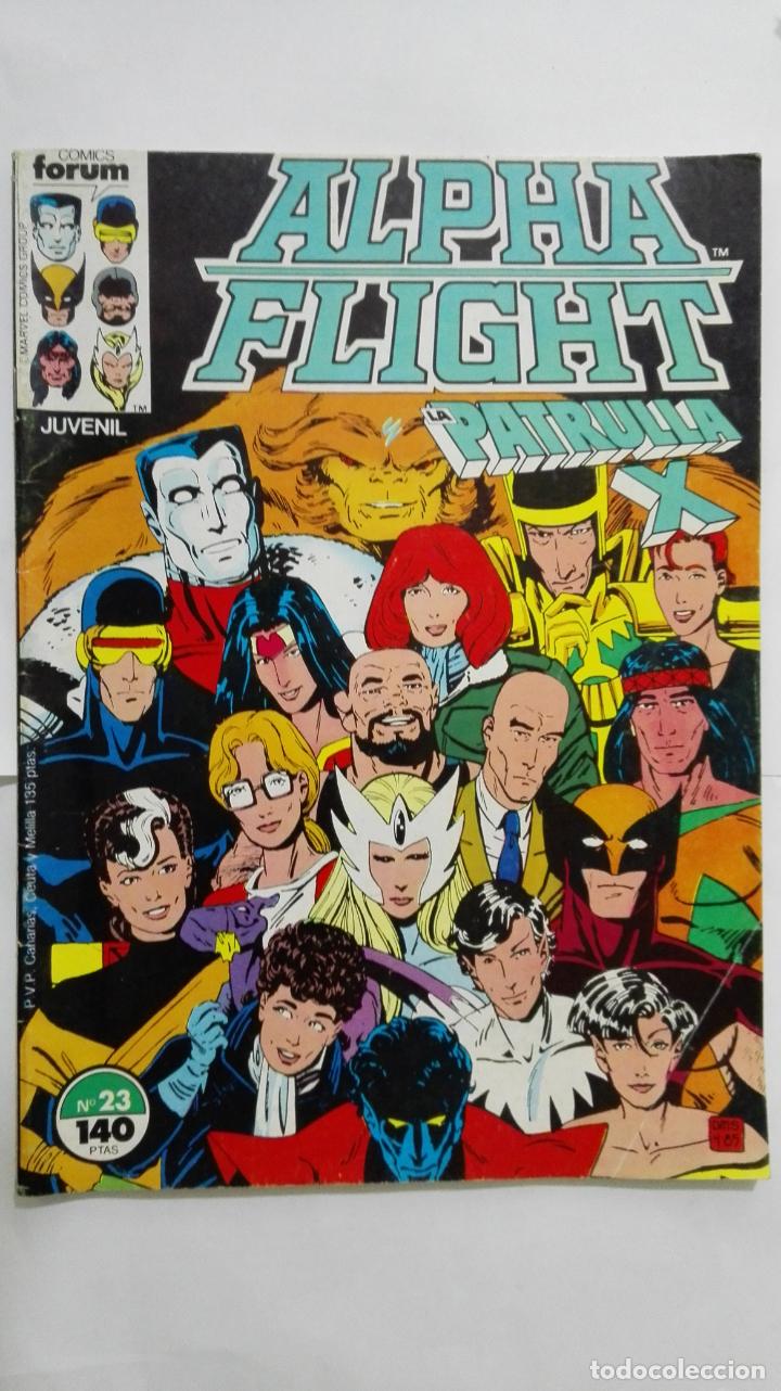 C&oacute;mics: ALPHA FLIGHT, LA PATRULLA X N&ordm; 23, COMICS FORUM - Foto 1