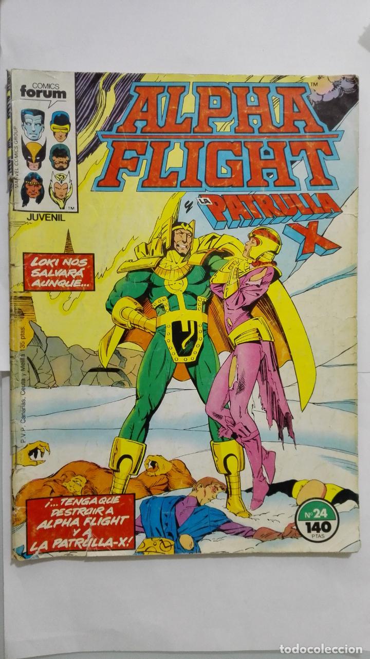 C&oacute;mics: ALPHA FLIGHT Y LA PATRULLA X, N&ordm; 24, COMICS FORUM - Foto 1