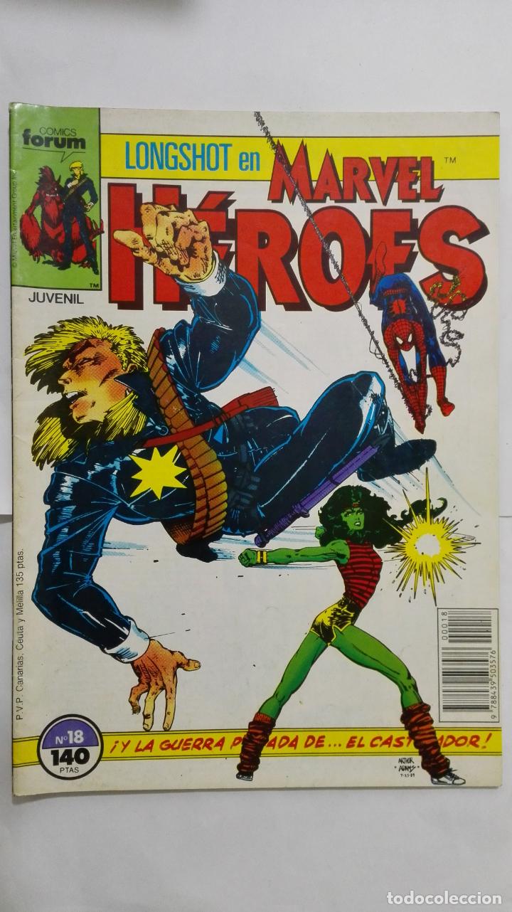 C&oacute;mics: LONGSHOT EN MARVEL HEROES, N&ordm; 18, COMICS FORUM - Foto 1