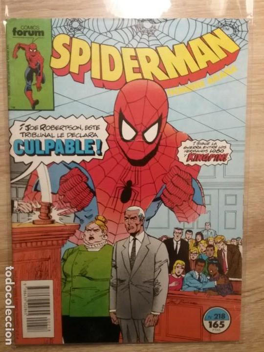 C&oacute;mics: SPIDERMAN 218 PRIMERA EDICI&Oacute;N # - Foto 1