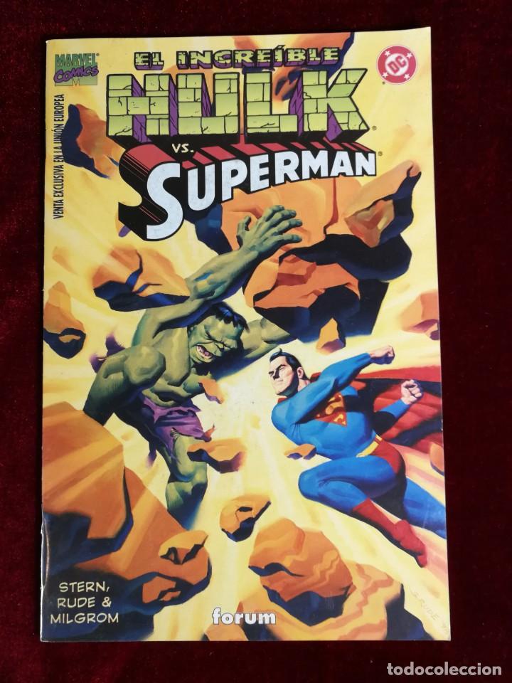 Marvel Forum Dc El Increible Hulk Vs Superman Sold Through