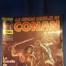 Cómics: LA ESPADA SALVAJE DE CONAN EL BARBARO Nº 58 - 1 EDICIÓN / FORUM. Lote 153524530