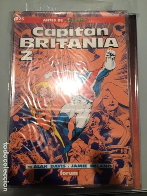 C&oacute;mics: Capitan Britania 1 a 2 Alan Davis + Delano - Foto 1