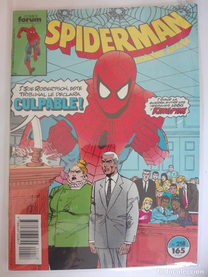 C&oacute;mics: SPIDERMAN 218 PRIMERA EDICI&Oacute;N # - Foto 1