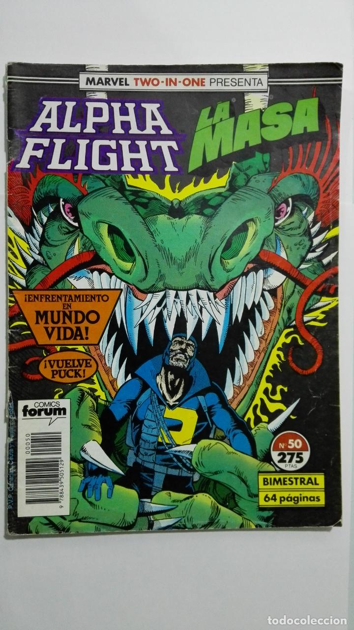 C&oacute;mics: MARVEL TWO-IN-ONE, ALPHA FLIGHT - LA MASA N&ordm; 50 - Foto 1