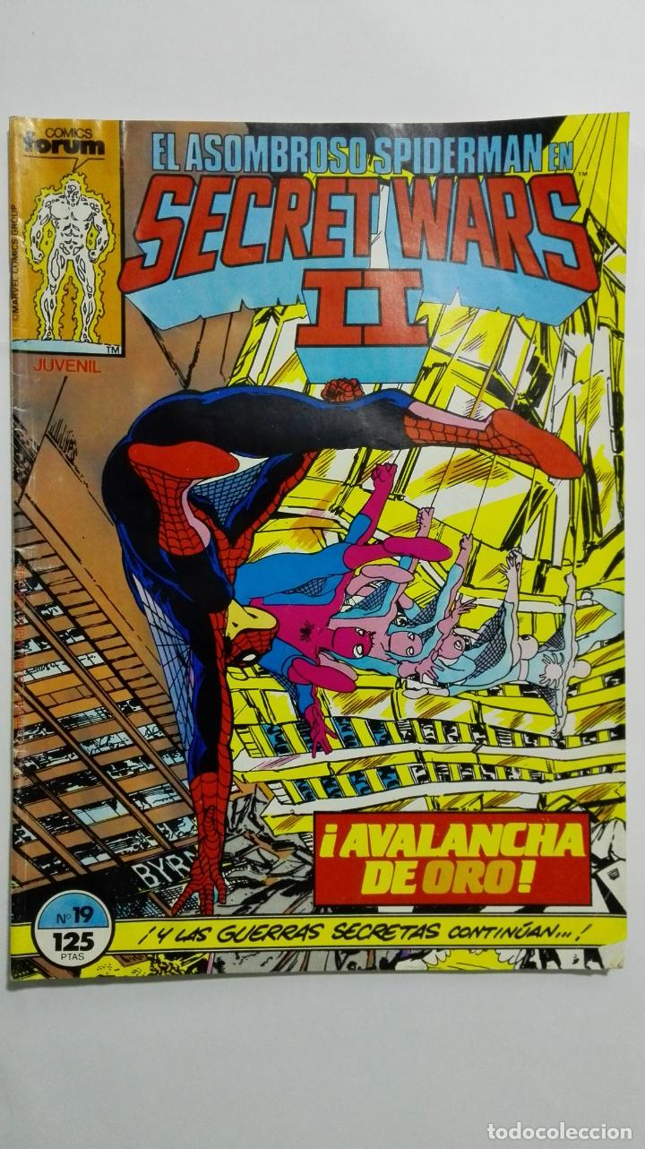 C&oacute;mics: SECRET WARS II, N&ordm; 19, EL ASOMBROSO SPIDERMAN - Foto 1