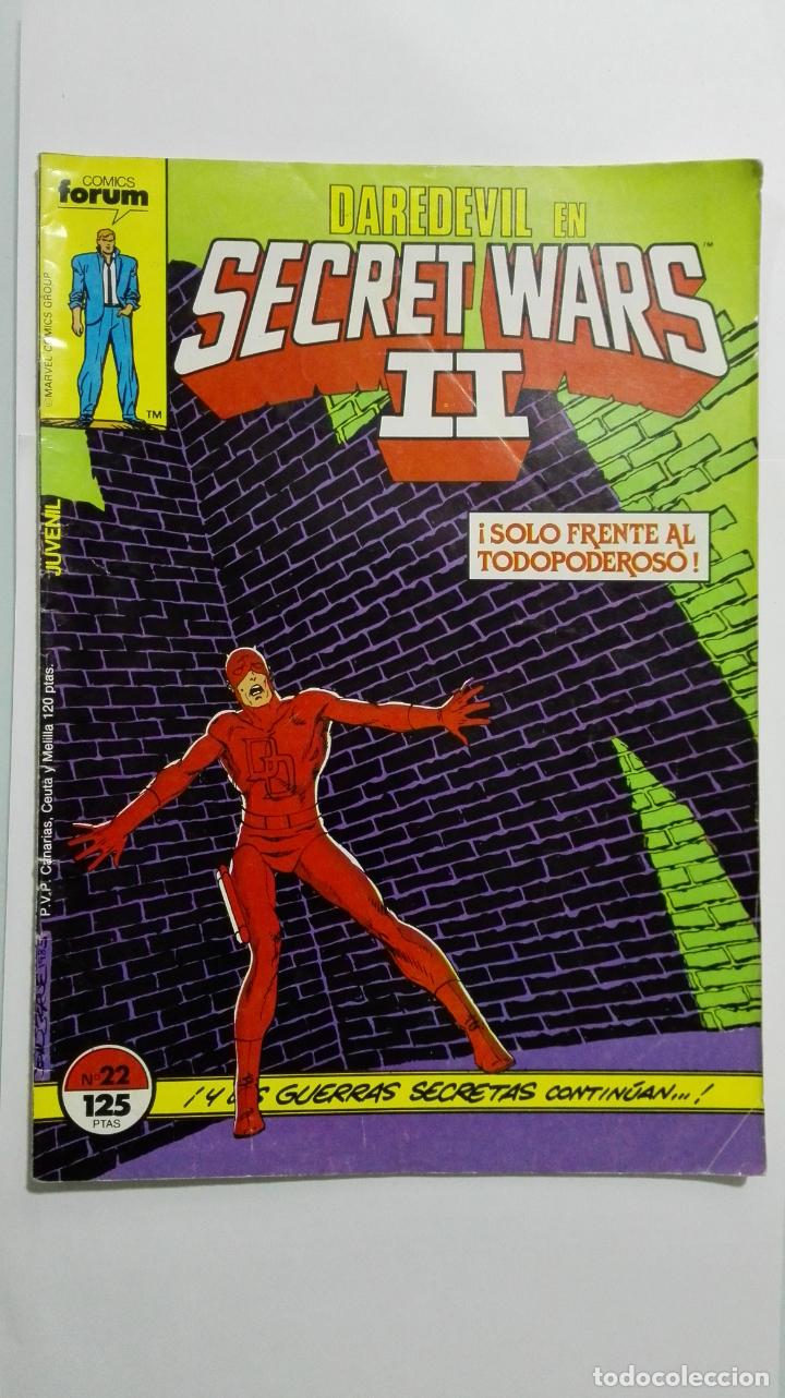 C&oacute;mics: SECRET WARS II, N&ordm; 22, DAREDEVIL - Foto 1