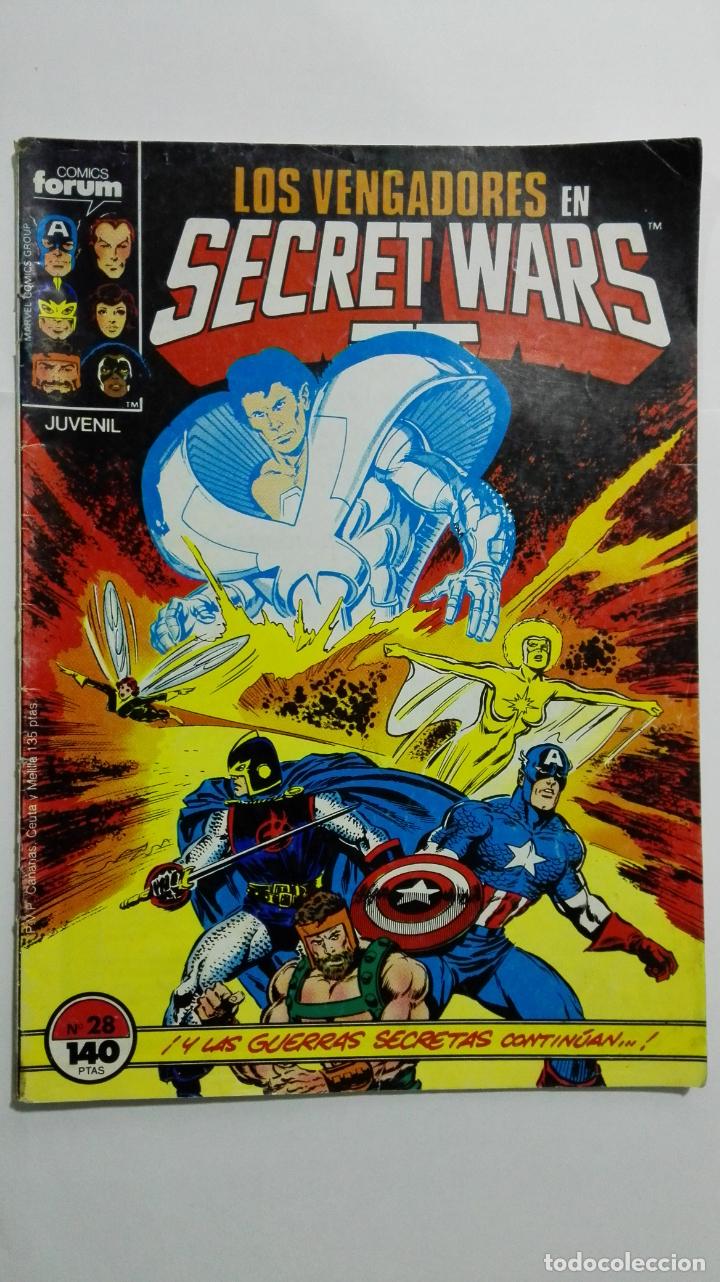 C&oacute;mics: SECRET WARS II, N&ordm; 28, LOS VENGADORES - Foto 1