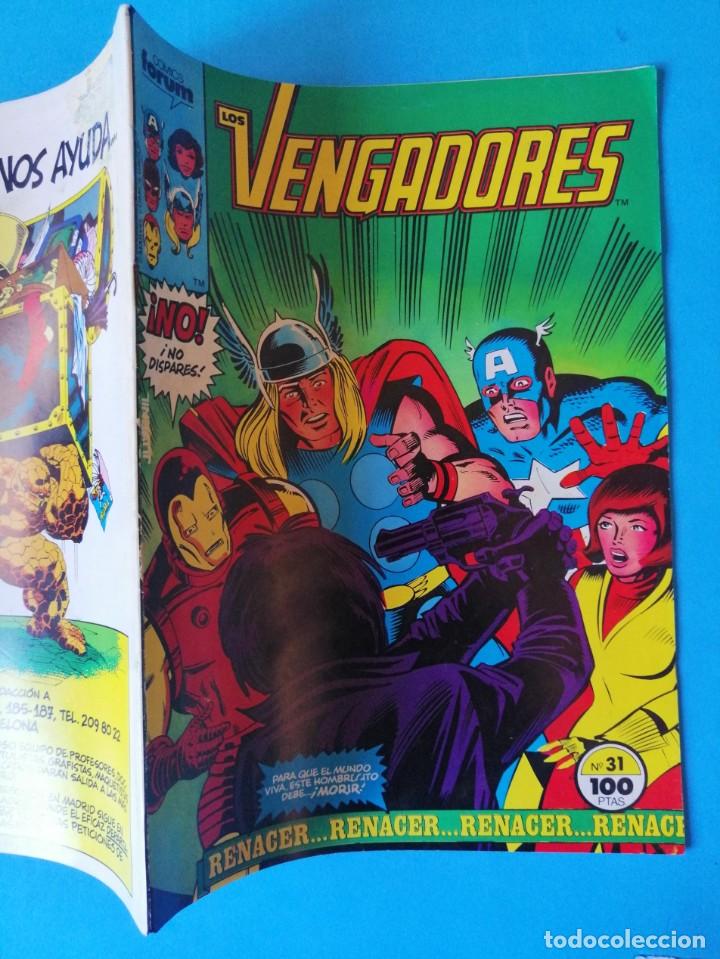 C&oacute;mics: LOS VENGADORES N&ordm; 31 FORUM 1985 - Foto 2