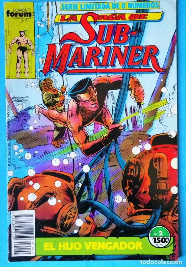 C&oacute;mics: LA SAGA DE SUB-MARINER (SERIE LIMITADA DE 8 N&Uacute;MEROS) N&ordm; 2 - Foto 1