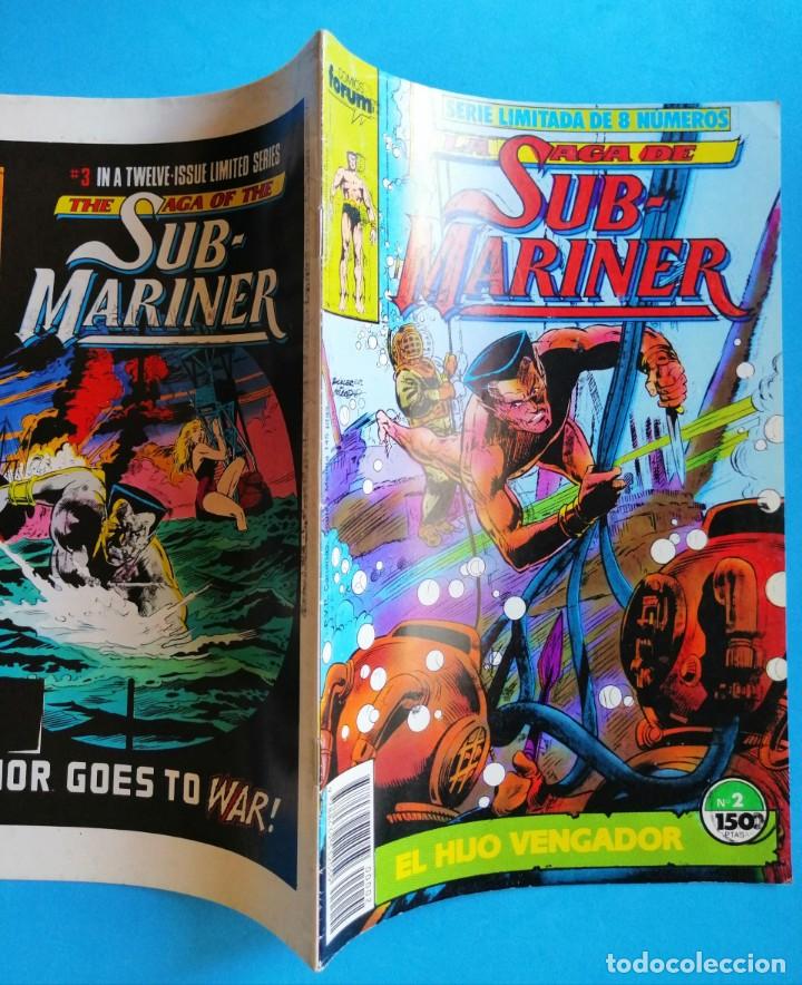 C&oacute;mics: LA SAGA DE SUB-MARINER (SERIE LIMITADA DE 8 N&Uacute;MEROS) N&ordm; 2 - Foto 2