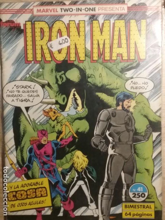 C&oacute;mics: IRON MAN 41 PRIMERA EDICI&Oacute;N TWO IN ONE # - Foto 1