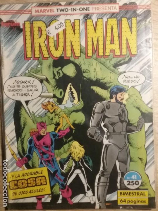 C&oacute;mics: IRON MAN 41 PRIMERA EDICI&Oacute;N TWO IN ONE # - Foto 1