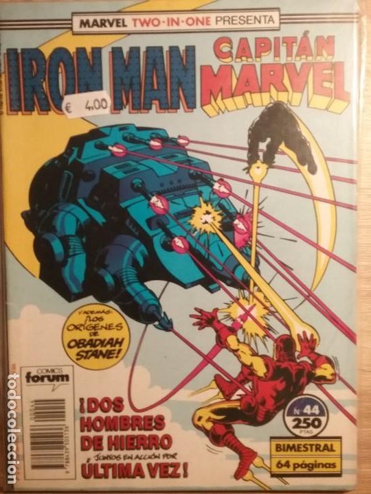 C&oacute;mics: IRON MAN 44 PRIMERA EDICI&Oacute;N TWO IN ONE# - Foto 1