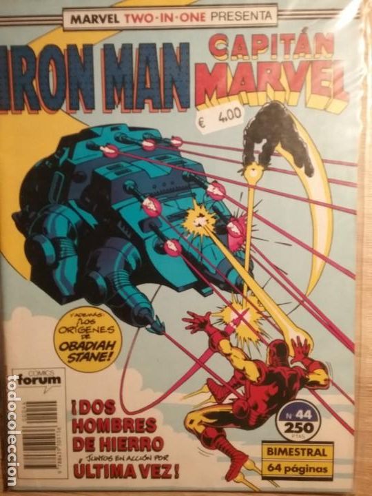 C&oacute;mics: IRON MAN 44 PRIMERA EDICI&Oacute;N TWO IN ONE# - Foto 1