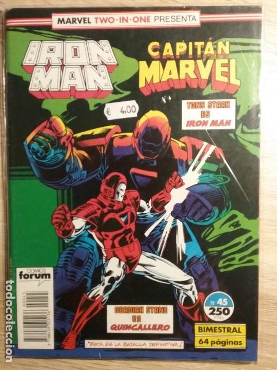 C&oacute;mics: IRON MAN 45 PRIMERA EDICI&Oacute;N TWO IN ONE# - Foto 1