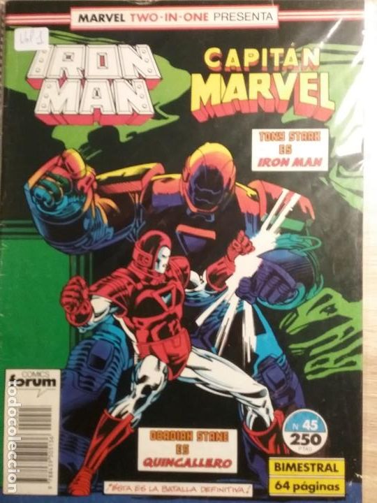 C&oacute;mics: IRON MAN 45 PRIMERA EDICI&Oacute;N TWO IN ONE# - Foto 1