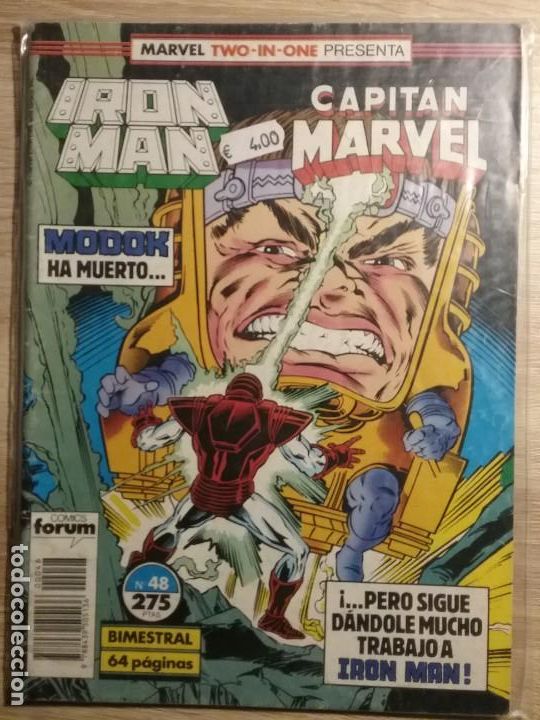 C&oacute;mics: IRON MAN 48 PRIMERA EDICI&Oacute;N TWO IN ONE# - Foto 1
