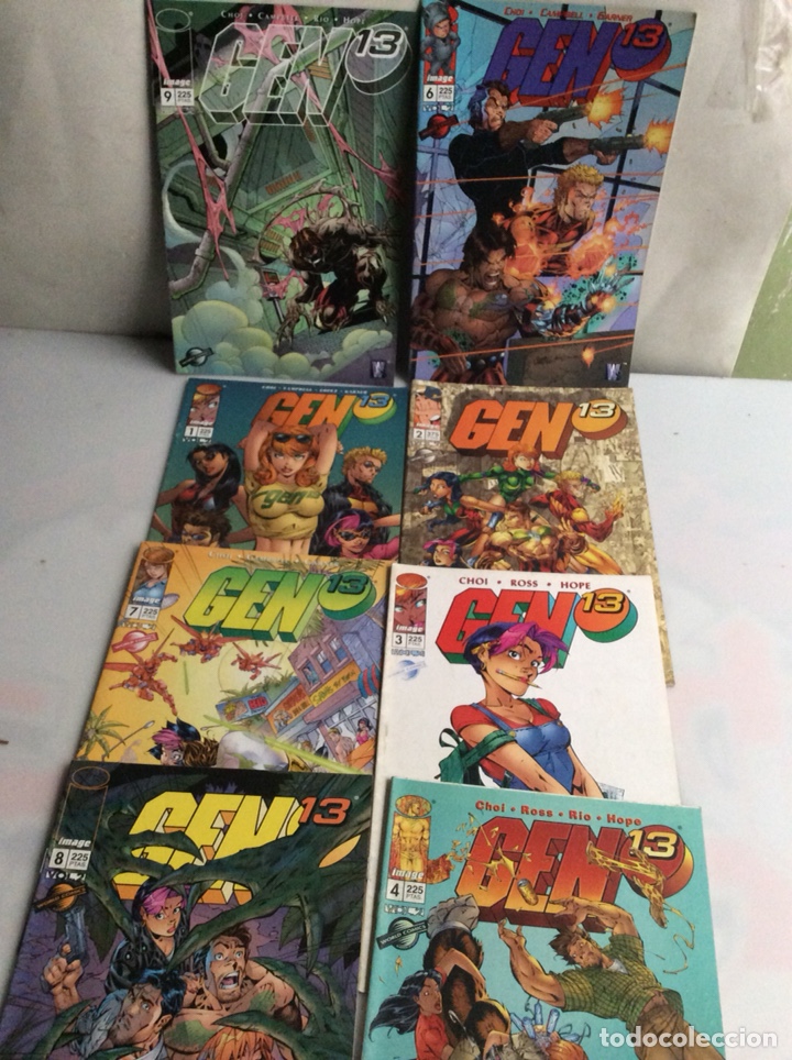 C&oacute;mics: GEN 13 VOL 2 - LOTE DE 8 EJEMPLARES ( IMAGE ) - Foto 1