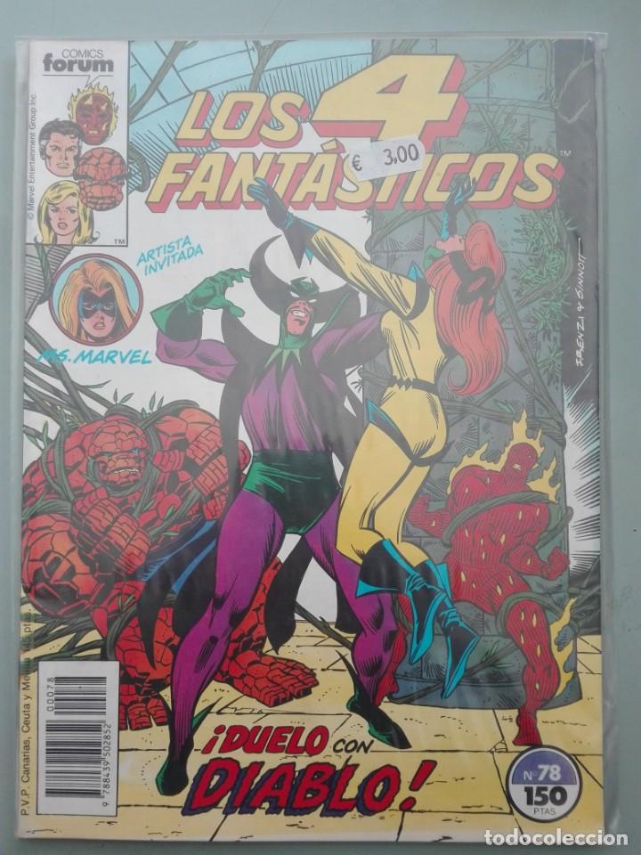 C&oacute;mics: LOS 4 FANTASTICOS 78 PRIMERA EDICI&Oacute;N # - Foto 1