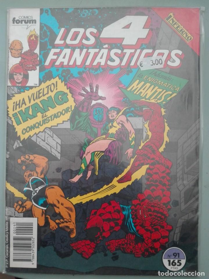 C&oacute;mics: LOS 4 FANTASTICOS 91 PRIMERA EDICI&Oacute;N # - Foto 1
