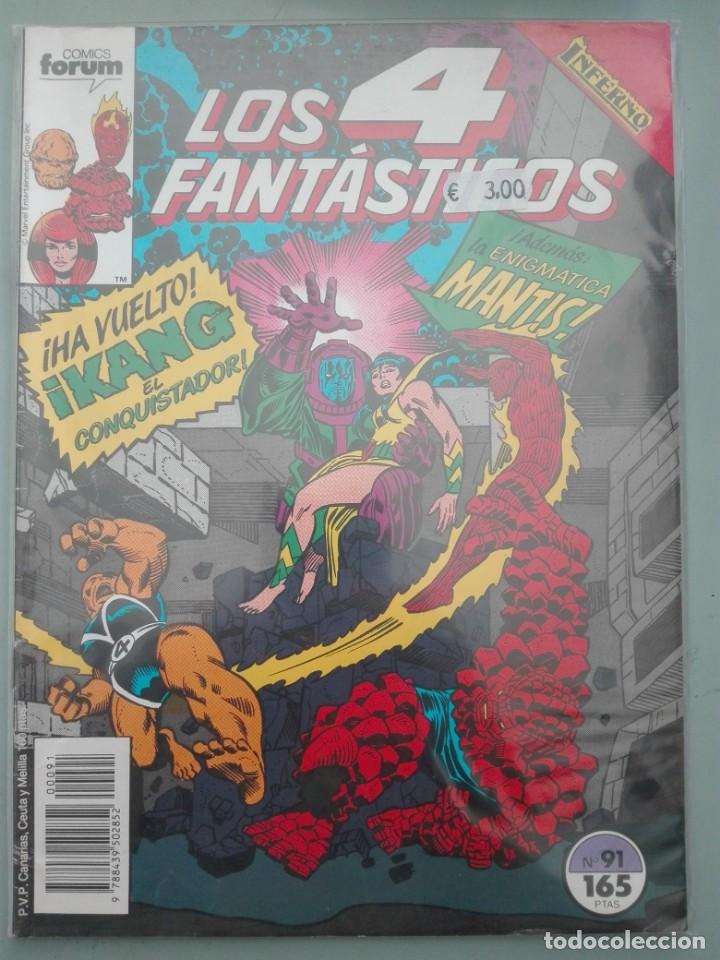 C&oacute;mics: LOS 4 FANTASTICOS 91 PRIMERA EDICI&Oacute;N # - Foto 1