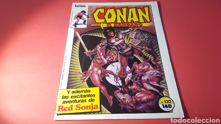 C&oacute;mics: EXCELENTE ESTADO CONAN EL BARBARO 120 FORUM - Foto 1