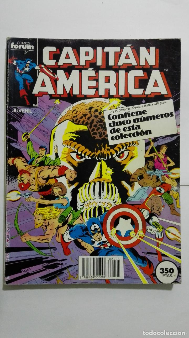 CAPITAN AMERICA, RETAPADO, Nº 36 - 37 - 38 - 39 - 40 (Tebeos y Comics - Forum - Capitán América)