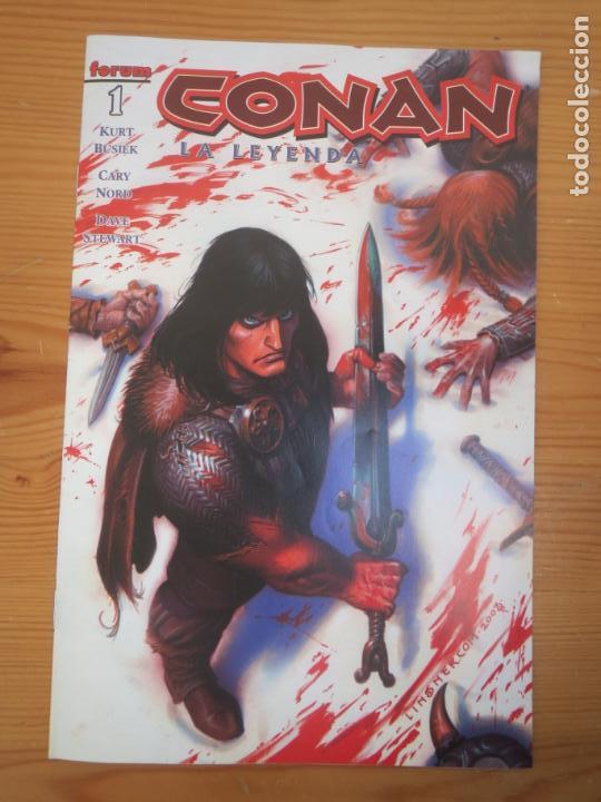 C&oacute;mics: COMIC GRAPA CONAN LA LEYENDA NUMERO 1 FORUM 2005 NUEVO - Foto 1