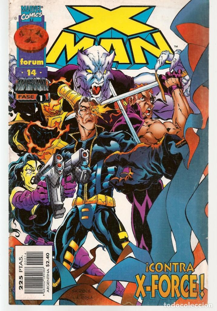 C&oacute;mics: X MAN. N&ordm; 14. FORUM. (C/A2) - Foto 1