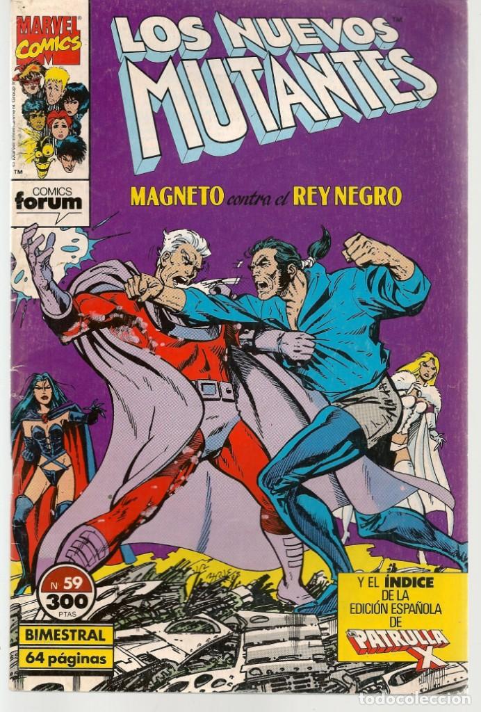 C&oacute;mics: LOS NUEVOS MUTANTES. N&ordm; 59.  FORUM. (ST/A2) - Foto 1