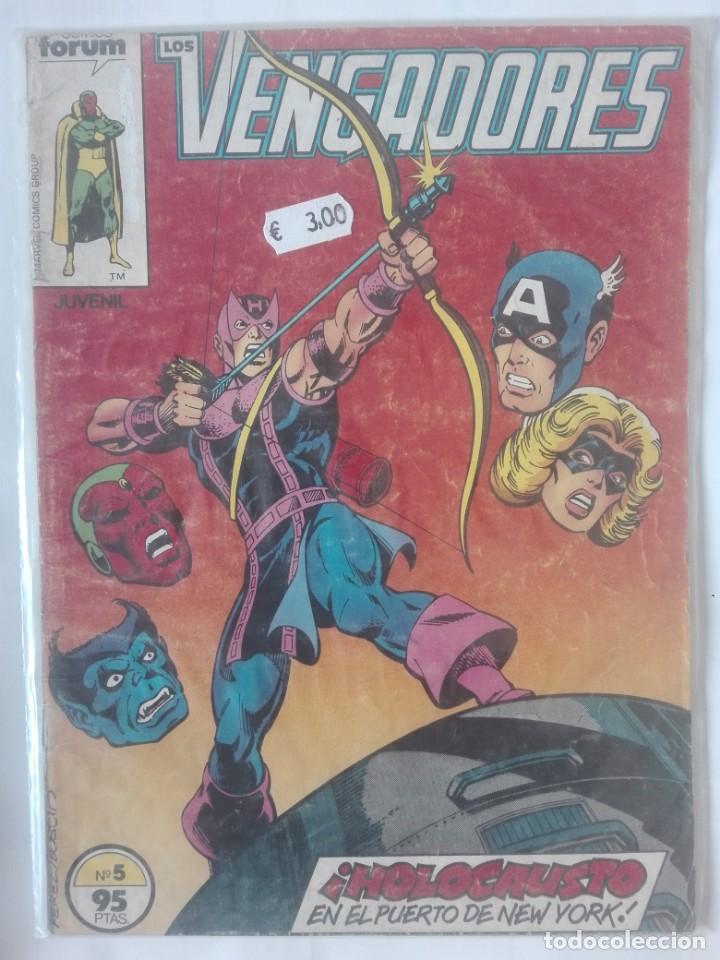 C&oacute;mics: LOS VENGADORES 5 PRIMERA EDICI&Oacute;N # - Foto 1