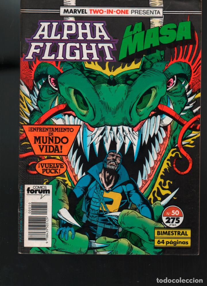 C&oacute;mics: MARVEL TWO IN ONE ALPHA FLIGHT LA MASA N&ordm; 50 FORUM - Foto 1