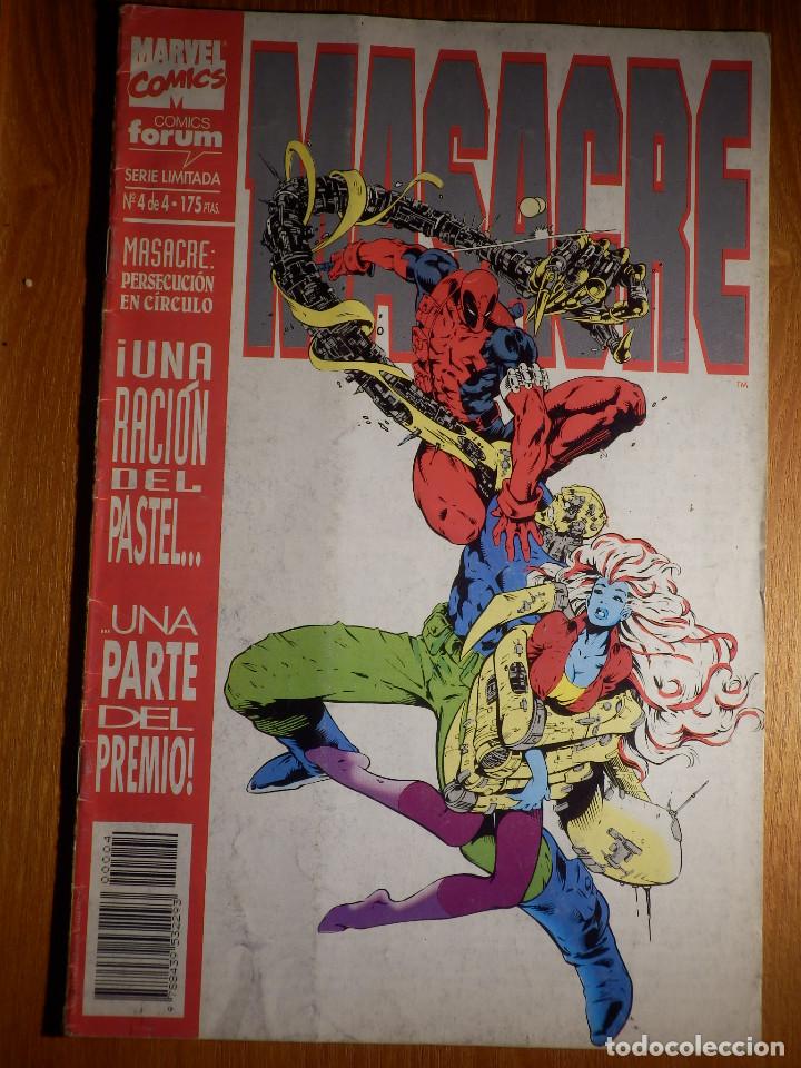 C&oacute;mics: COMIC - MASACRE - EL MERCENARIO BOCAZAS - N&ordm; 4 DE 4 - FORUM - Serie Limitada - Foto 1