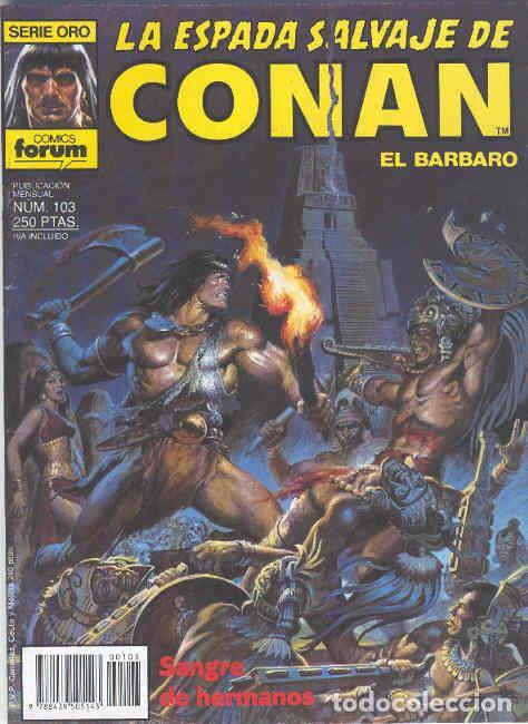 C&oacute;mics: La Espada Salvaje de Conan. 1&ordf; edici&oacute;n n&ordm; 103 - Foto 1