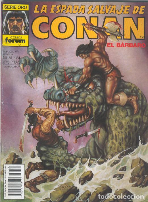 C&oacute;mics: La Espada Salvaje de Conan. 1&ordf; edici&oacute;n n&ordm; 124 - Foto 1