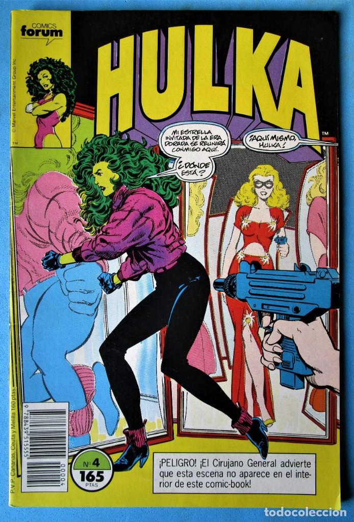 C&oacute;mics: HULKA N&ordm; 4 - FORUM 1990 BUEN ESTADO - Foto 1