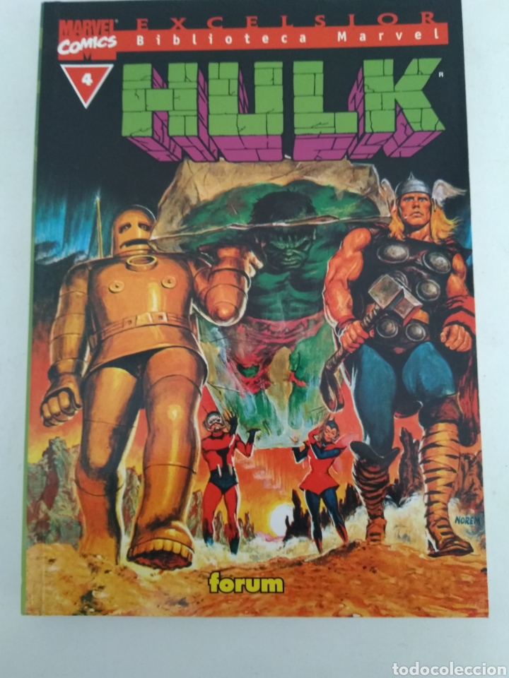 C&oacute;mics: COMIC HULK BIBLIOTECA MARVEL N&deg;4 - Foto 1