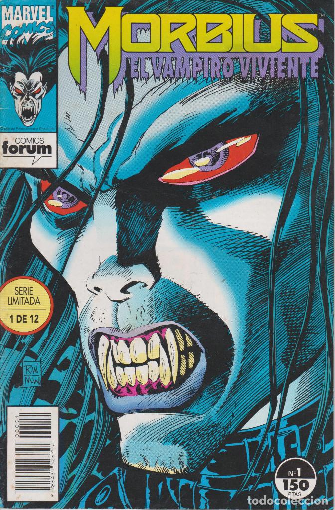 C&oacute;mics: MORBIUS EL VAMPIRO VIVIENTE N&ordm; 1 COMICS FORUM 1993 - Foto 1